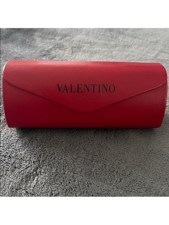 Valentino Shield Sunglasses with Red Case and Tortoiseshell Frame main image 7